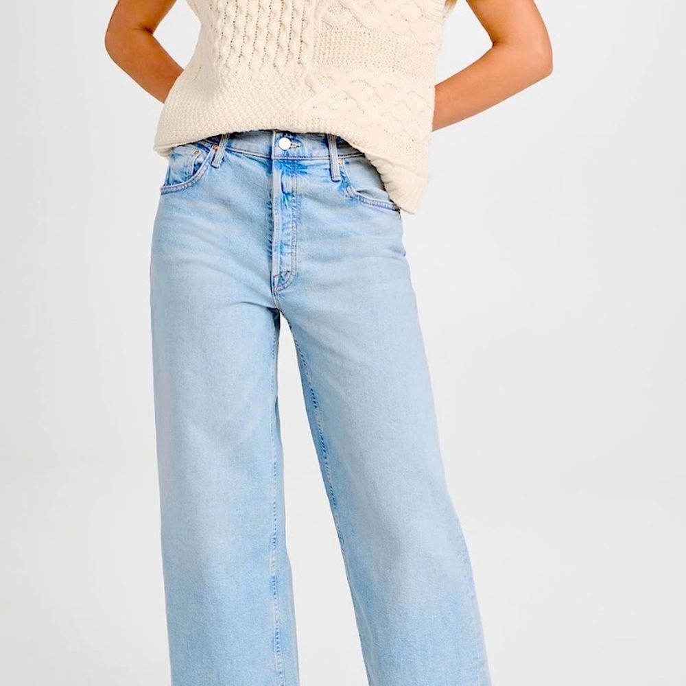 NWT MOTHER High Waist spinner skimp jeans
